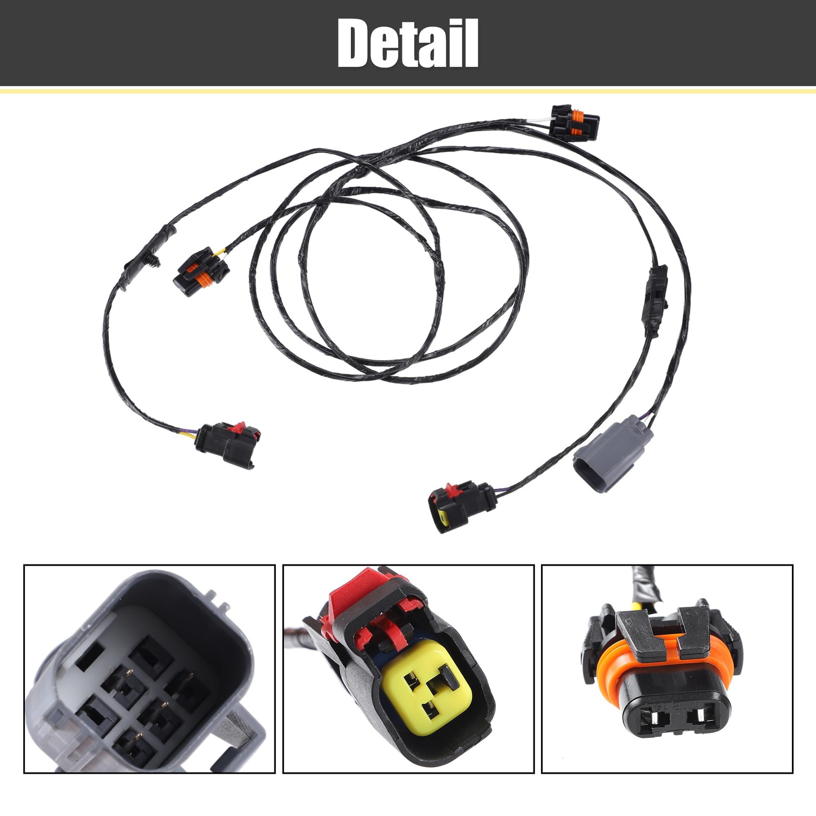 1 Set Front Fog Light Lamp Wiring Harness for Chrysler 300 2005 2006 2007 200…