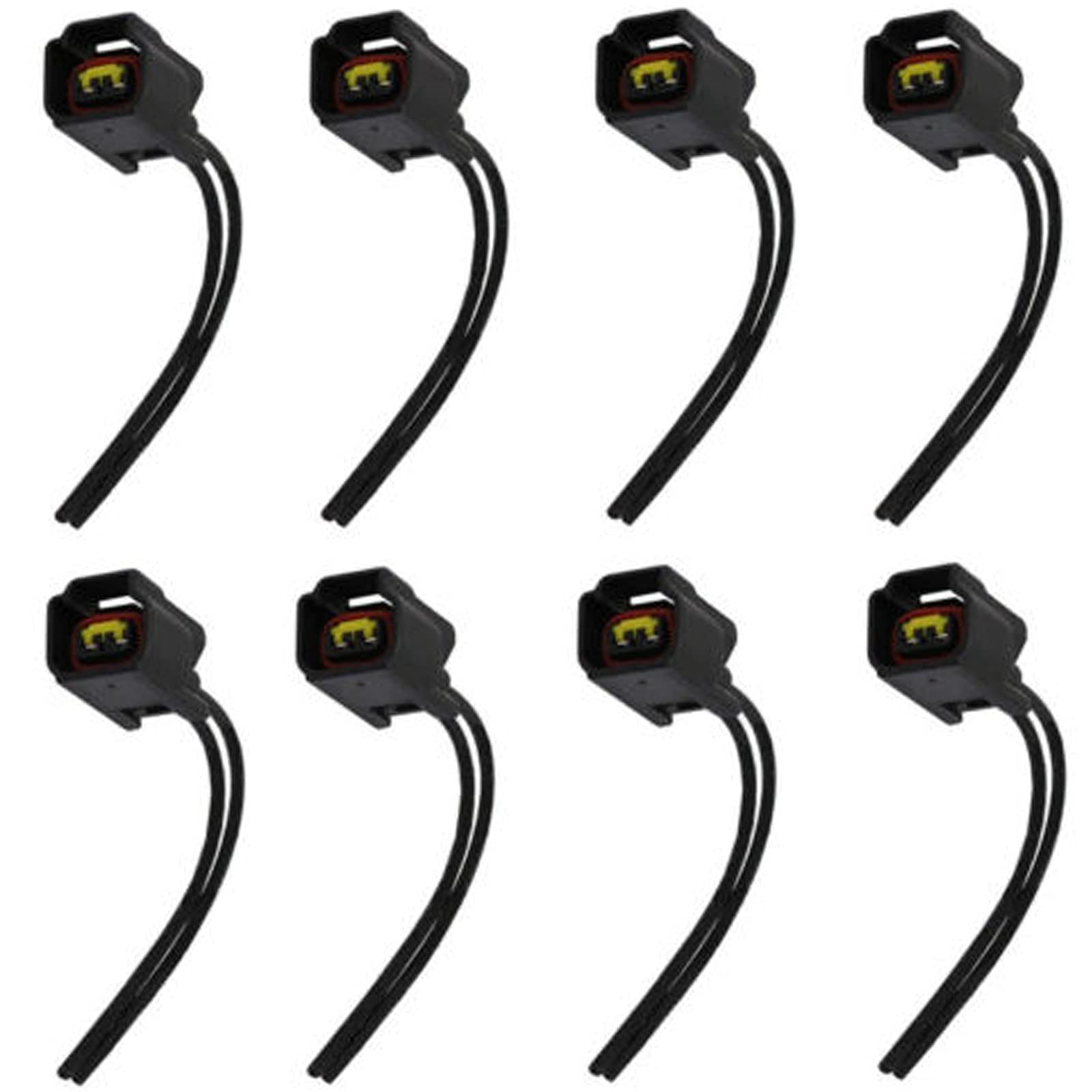 8 Pack Ford Ignition Coil Connector Plug Harness Compatible with Ford