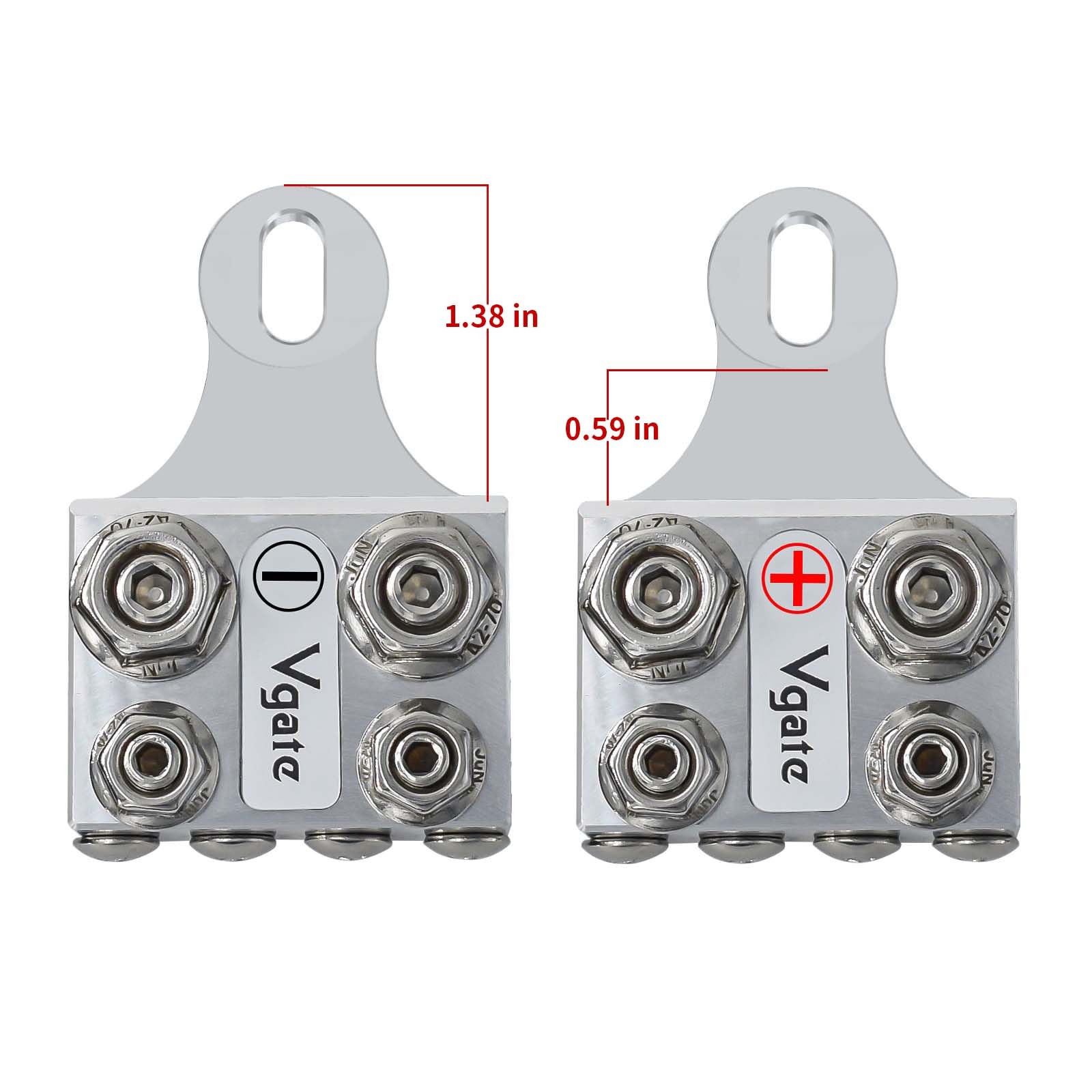 1 PCS 12Way Terminal Block Bus Bar M6 1/420 Lithium LeadAcid Connectors