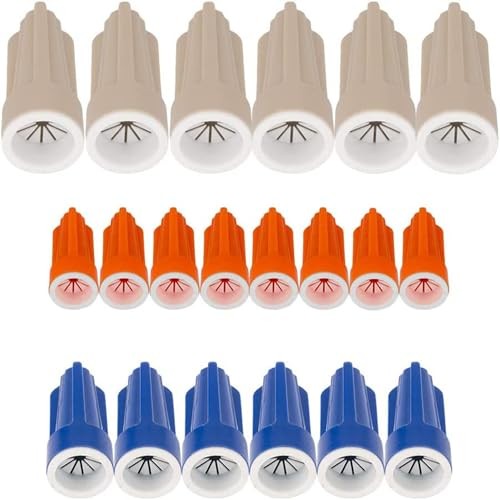 Wire Connectors Kit Waterproof Easy Outdoor Seal Elec Easy Twist On