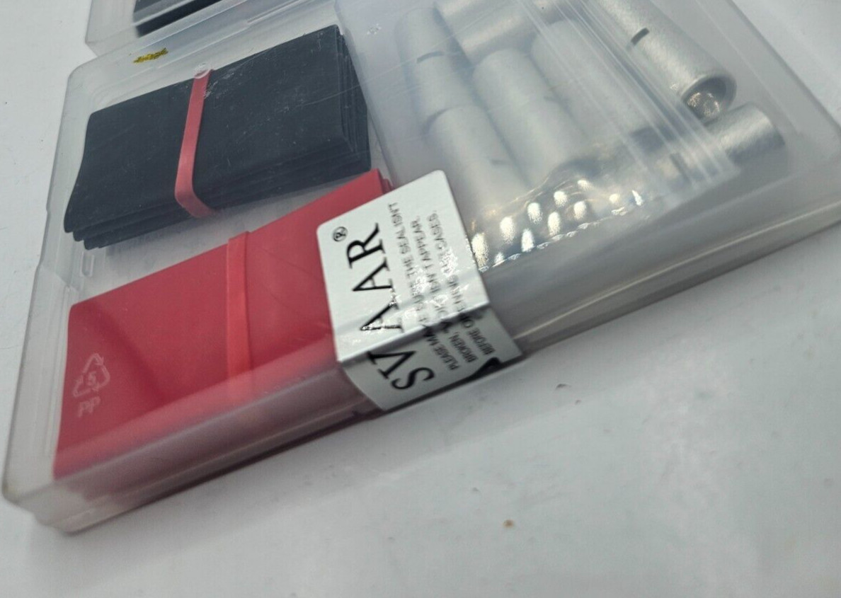 SVAAR 2 AWG Butt Connectors 8PCS 2 Gauge Non-Insulated Butt Splice Connectors