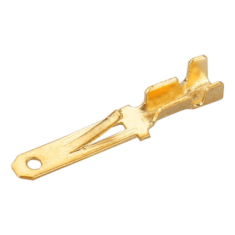 50/200X Brass Non-Insulated 2.8mm Male / Female Spade Connectors Crimp Terminals