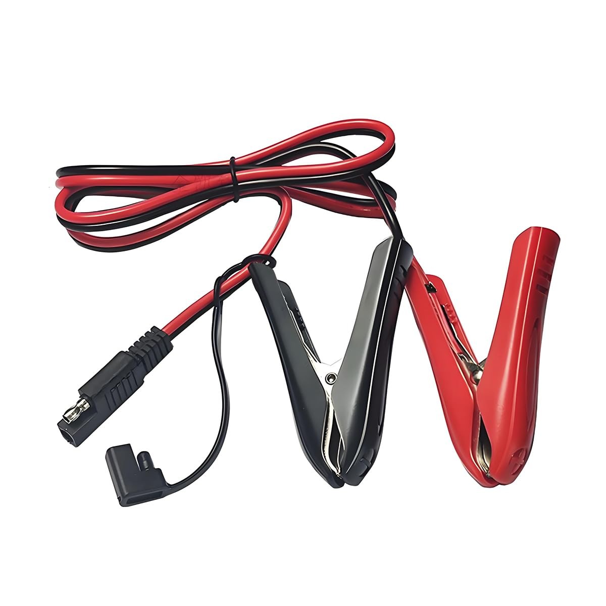 3.2FT 12V 14AWG Alligator Crocodile Clip to SAE Connector, Quick Release SAE …