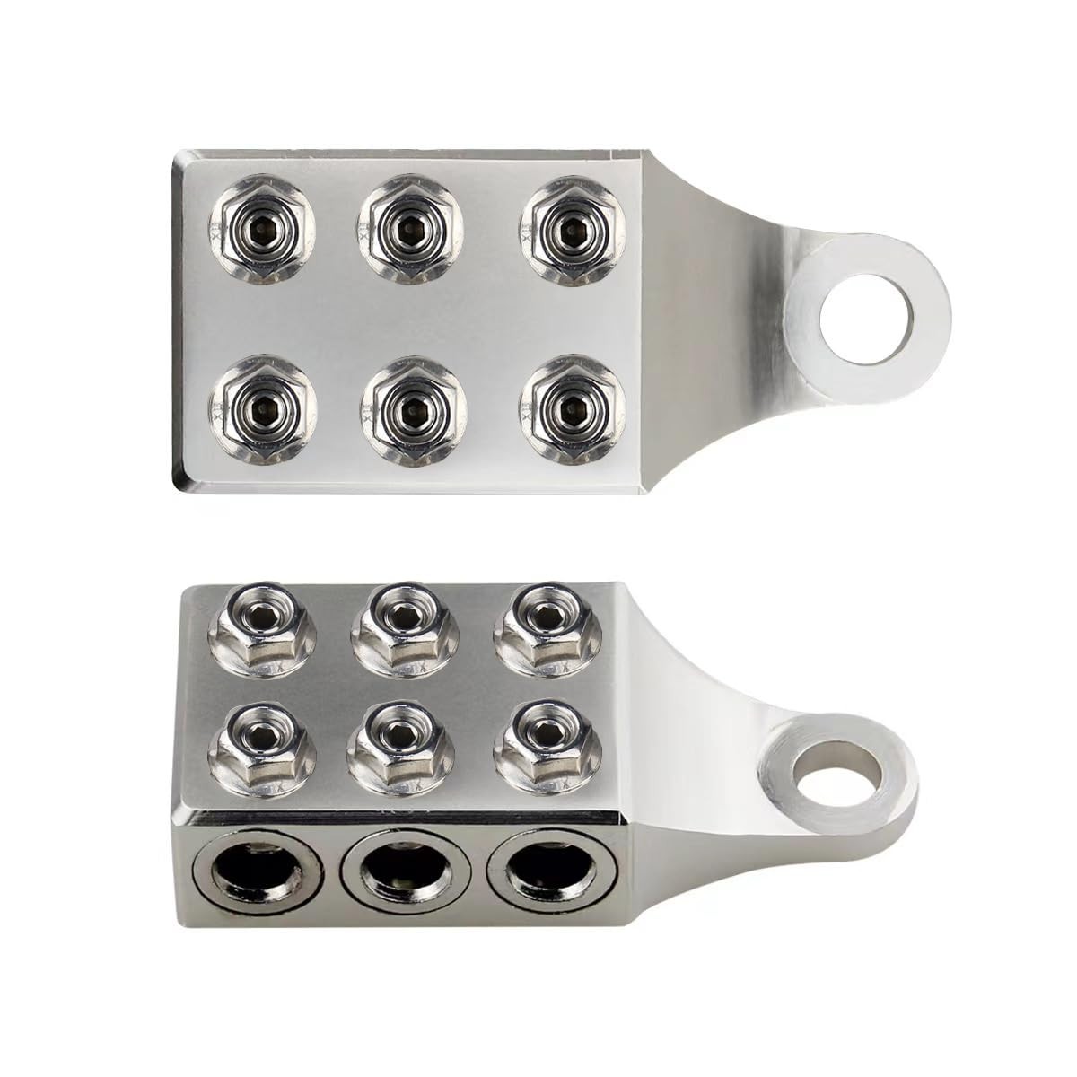 Battery Terminals,12-Way Battery Terminal Connectors, 8AWG Up To 4/0XL AWG Ga…