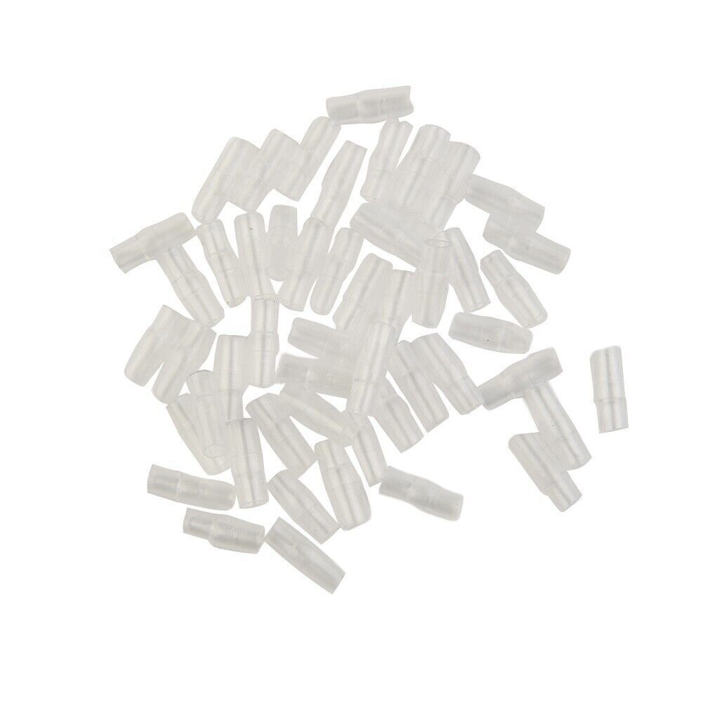 Socket Brass Bullet Terminals Replacement Parts 50 sets (200pcs) Female Durable