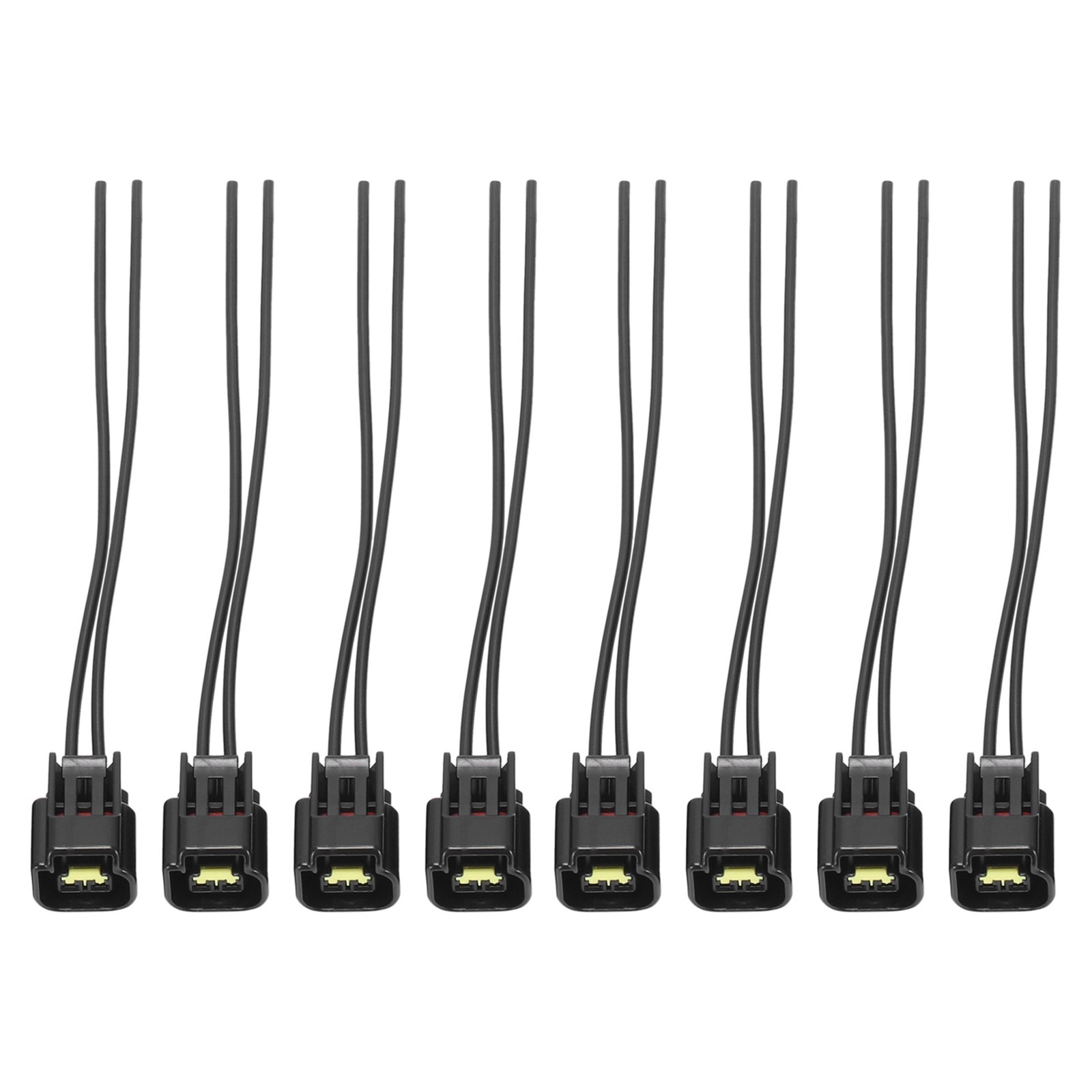 8PCS Ignition Coil Connector Plug Harness for Part Number:DJ7022Y-2.3-214514