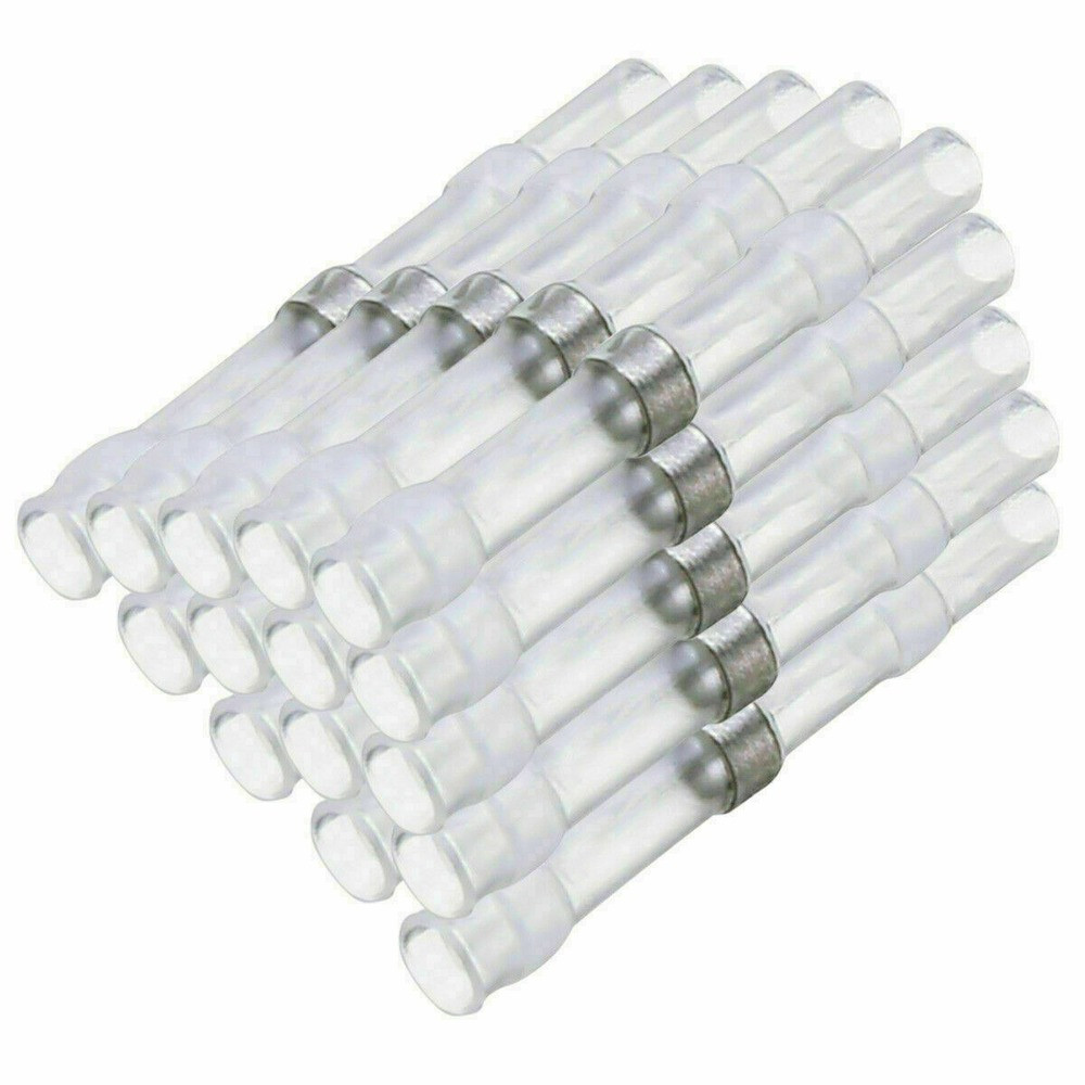 400PCS Waterproof Solder Seal Heat Shrink Wire Butt Terminal Connectors Kit Set