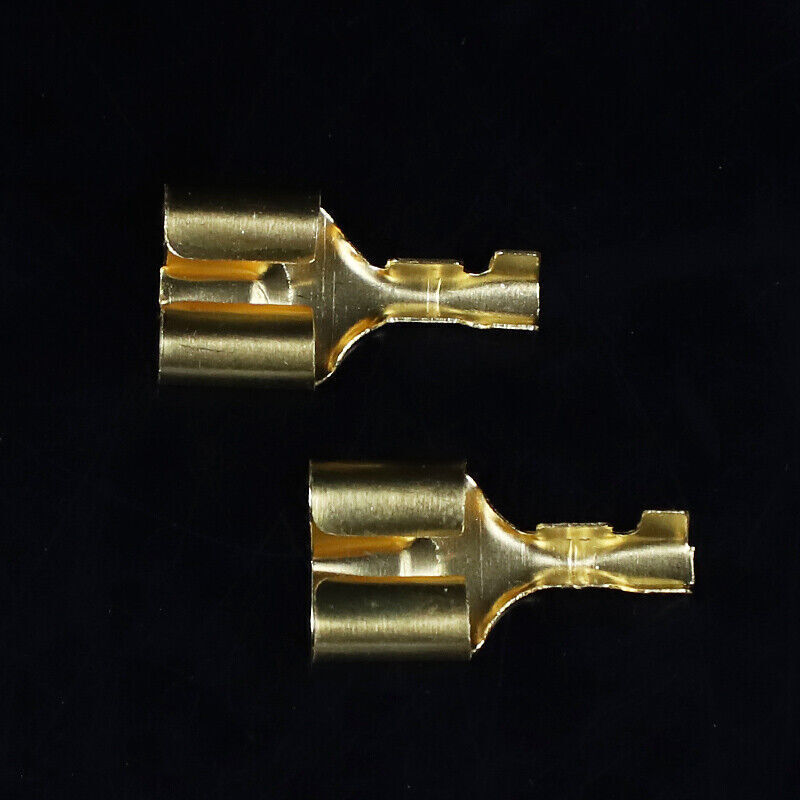 10 Sets 4.0mm Bullet Male Female Double Motorcycle Brass Wire Connector Terminal