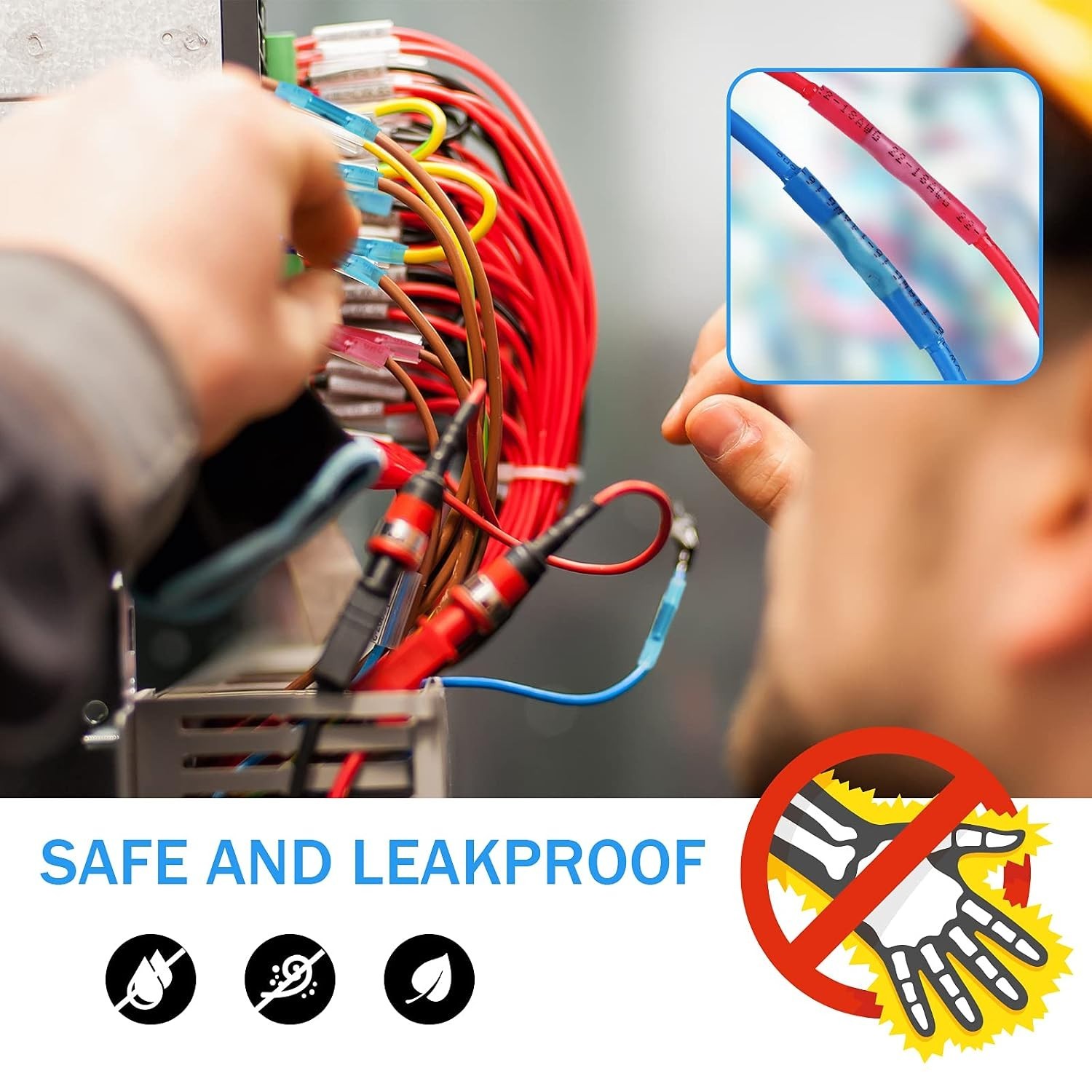 600pc Heat Shrink Wire Connectors Kit
