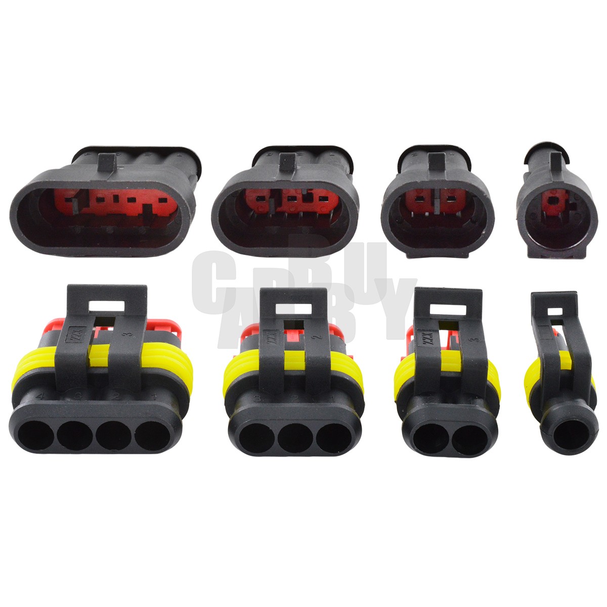 352x Waterproof Car Electrical Connector Terminals Automotive Wire Plug 1234 pin
