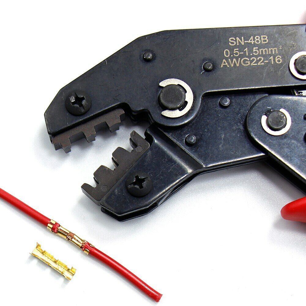 500/600Pcs U-shaped Crimp Terminal Wire Docking Quick Connectors Tool SN-48B Kit