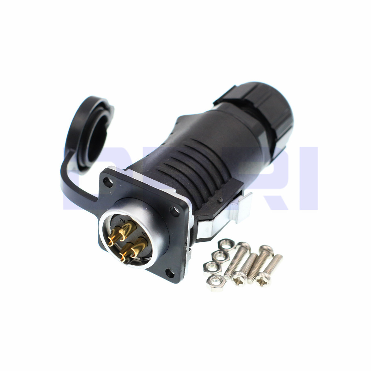 IP67 4 Pin Industrial Outdoor Waterproof Connector for solar panel