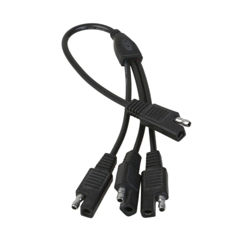 SAE Power Automotive Connectors Cable 1 to 2/3/4 SAE Y Splitters Extension Cable