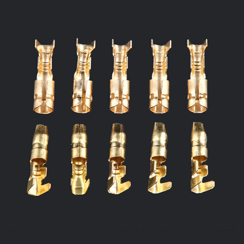50PAIRS Insulated 4.0mm Bullet Terminals Female Male Crimp Wire Cable Connectors