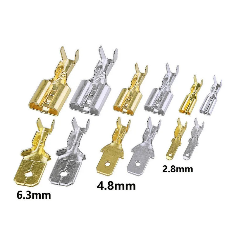 360X Assortment Male Female Spade Terminals Electrical Wire Crimp Connectors Kit