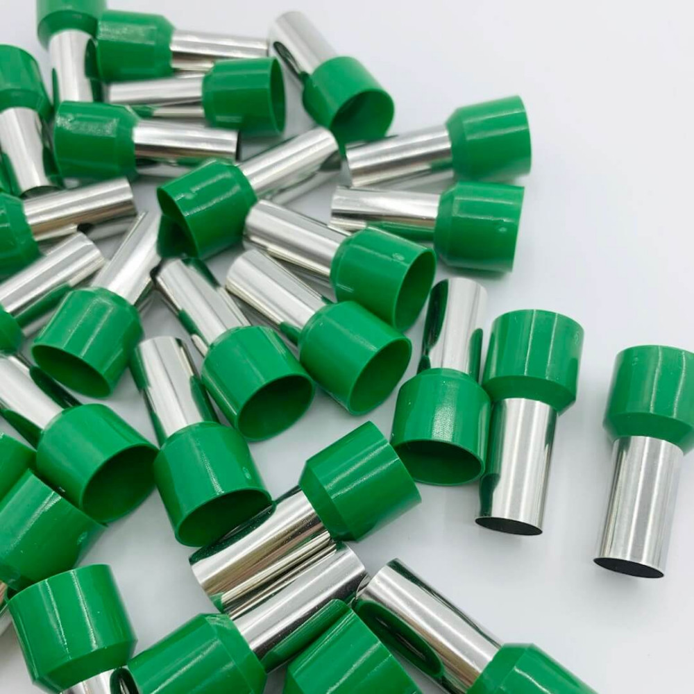 20pcs Gauge 1/0AWG Wire Connector Amplifier Wire Oversized Amp Pwr Gnd Ferrule
