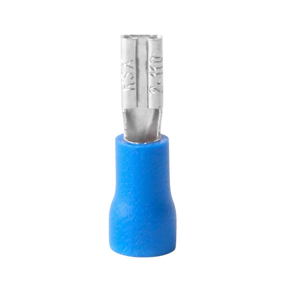 100/150Pcs 16-14 AWG Quick Disconnect Male & Female Vinyl Spade Connectors .110″