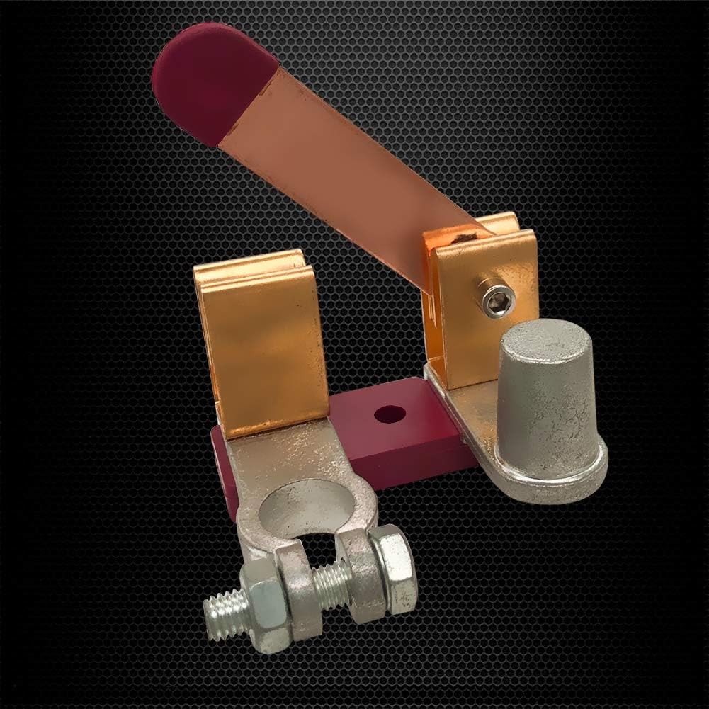 Top Post Battery Disconnect Switch 12V 24V, Knife Blade Battery Switch Disconnec