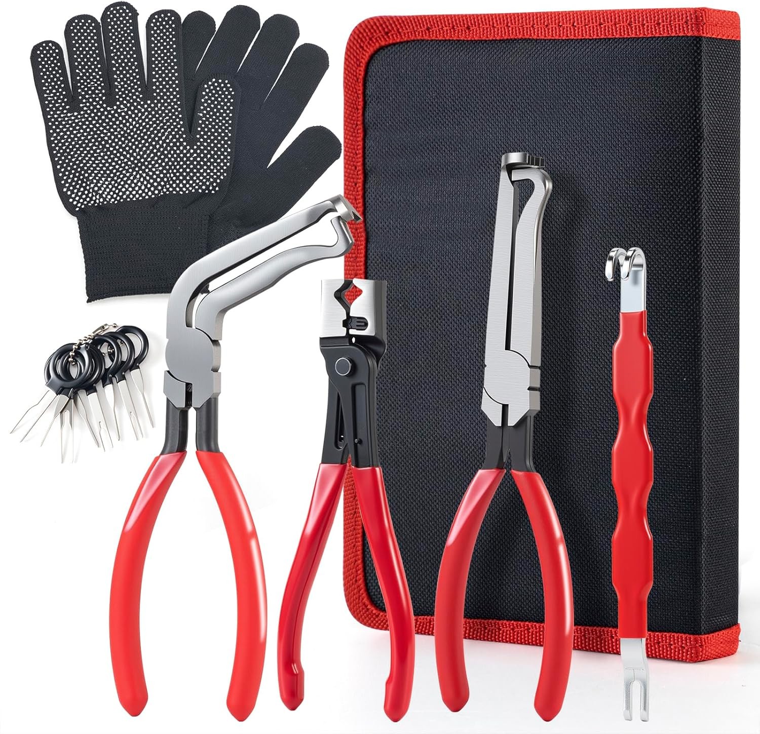 5 Pcs Electrical Disconnect Pliers for Cars, Automotive Electrical Plug Connecto