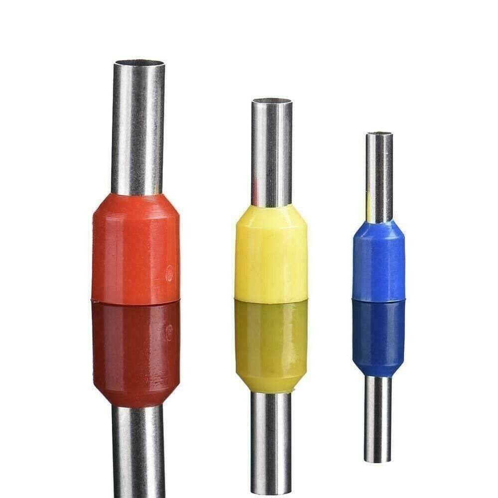 1200Pcs Electrical Wire Connectors Cord Pin End Bootlace Ferrule Crimp Terminals