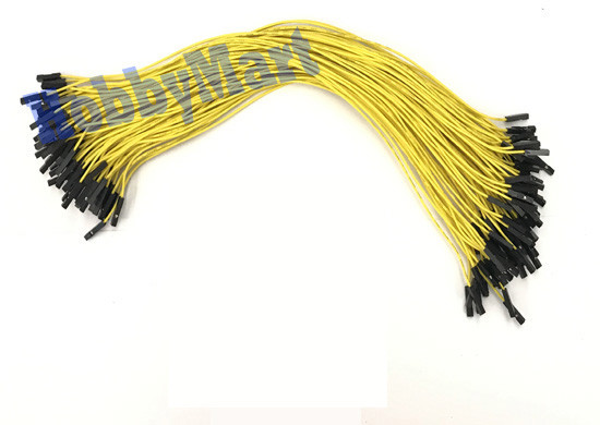 Jumper DuPont 2.54mm 1-Pin Female to Female with wire – Arduino Breadboard 100pc