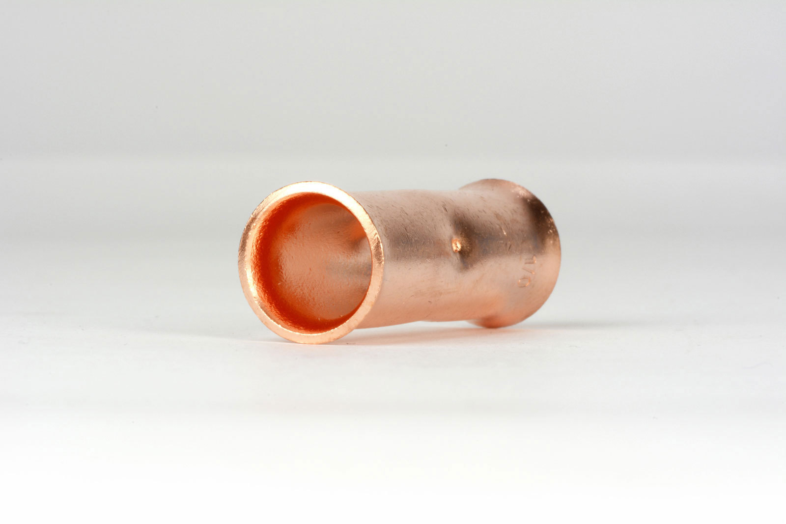 1/0 AWG TEMCo Butt Splice Connector Bare Copper Uninsulated Gauge. 5 Pack