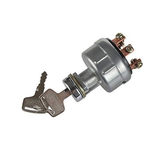 Ignition Switch with 4 Position 6 Terminal Wire Digger 2 Keys Suit