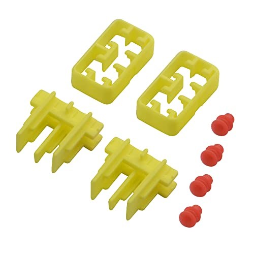 5 Kits 2.3mm 8 Pin Way Waterproof Electrical Wire Connector Plug Male and