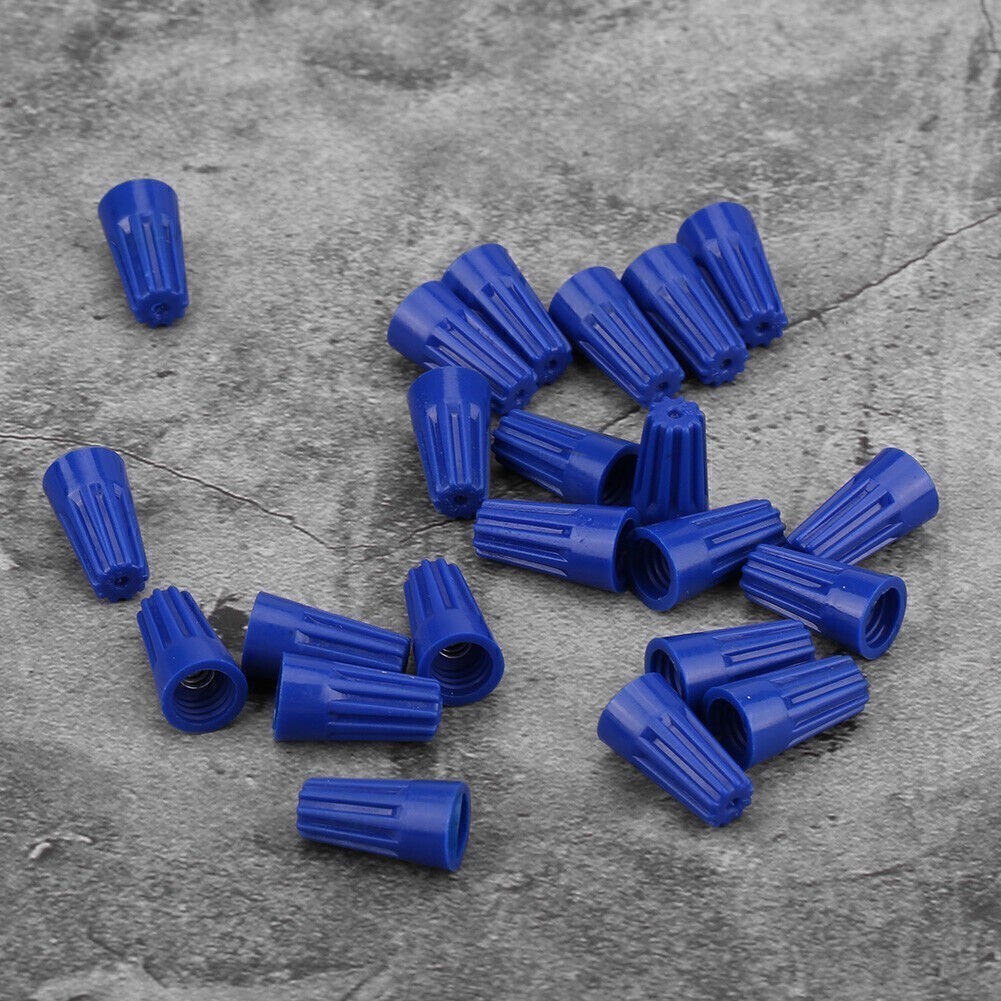 158pcs Assorted Twist on Wire Connectors Screw Terminals Spring Insert Wring