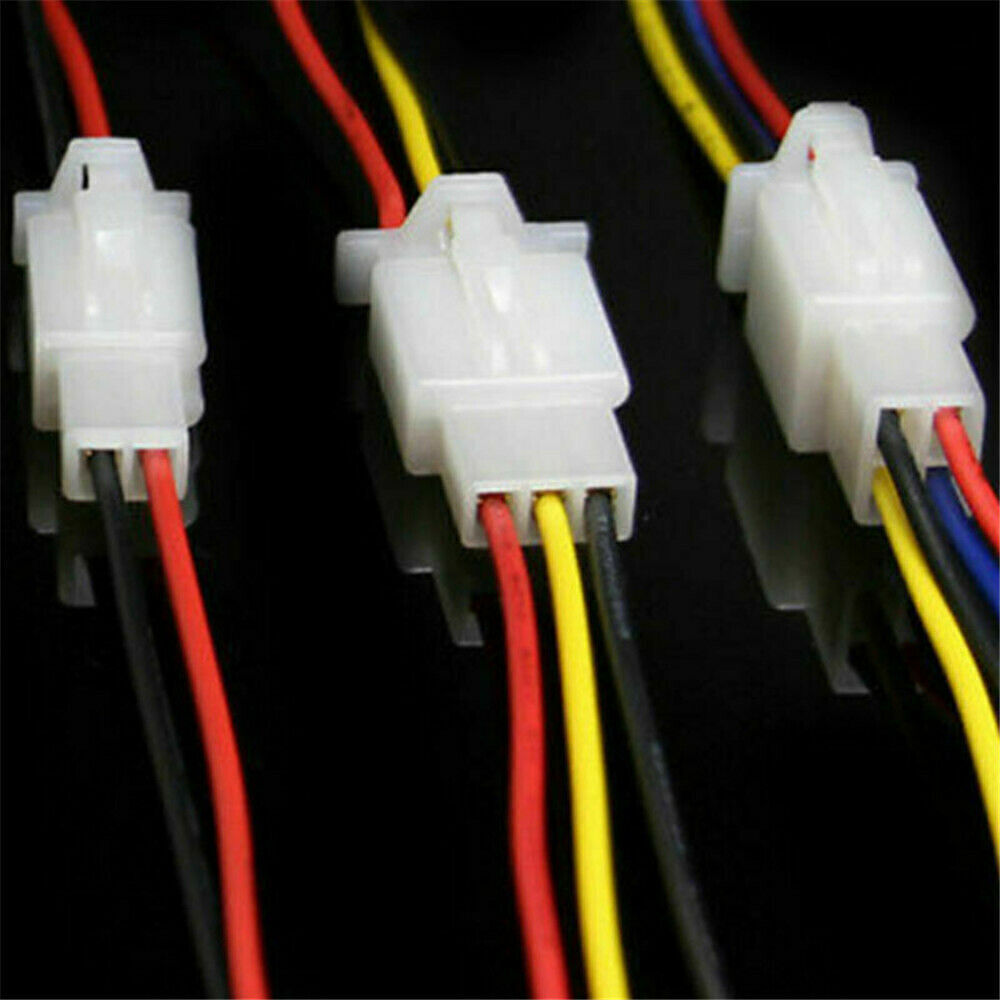 480x Motorcycle Car Electrical 2.8mm 2/3/4/6 Pin Wire Connectors Terminals Kit