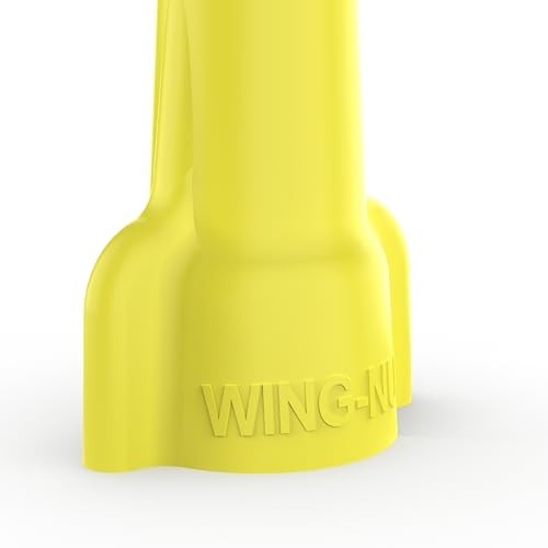 Ideal Electrical 30-451 Wing-Nut Wire Connectors Twist-On 600 V Yellow 100 /