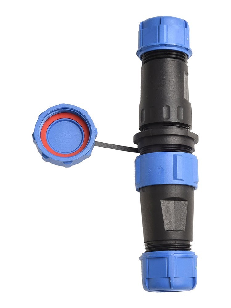 Waterproof Cable Connector Wire Connector 30A 3Pin AC 1500V Mount Pair
