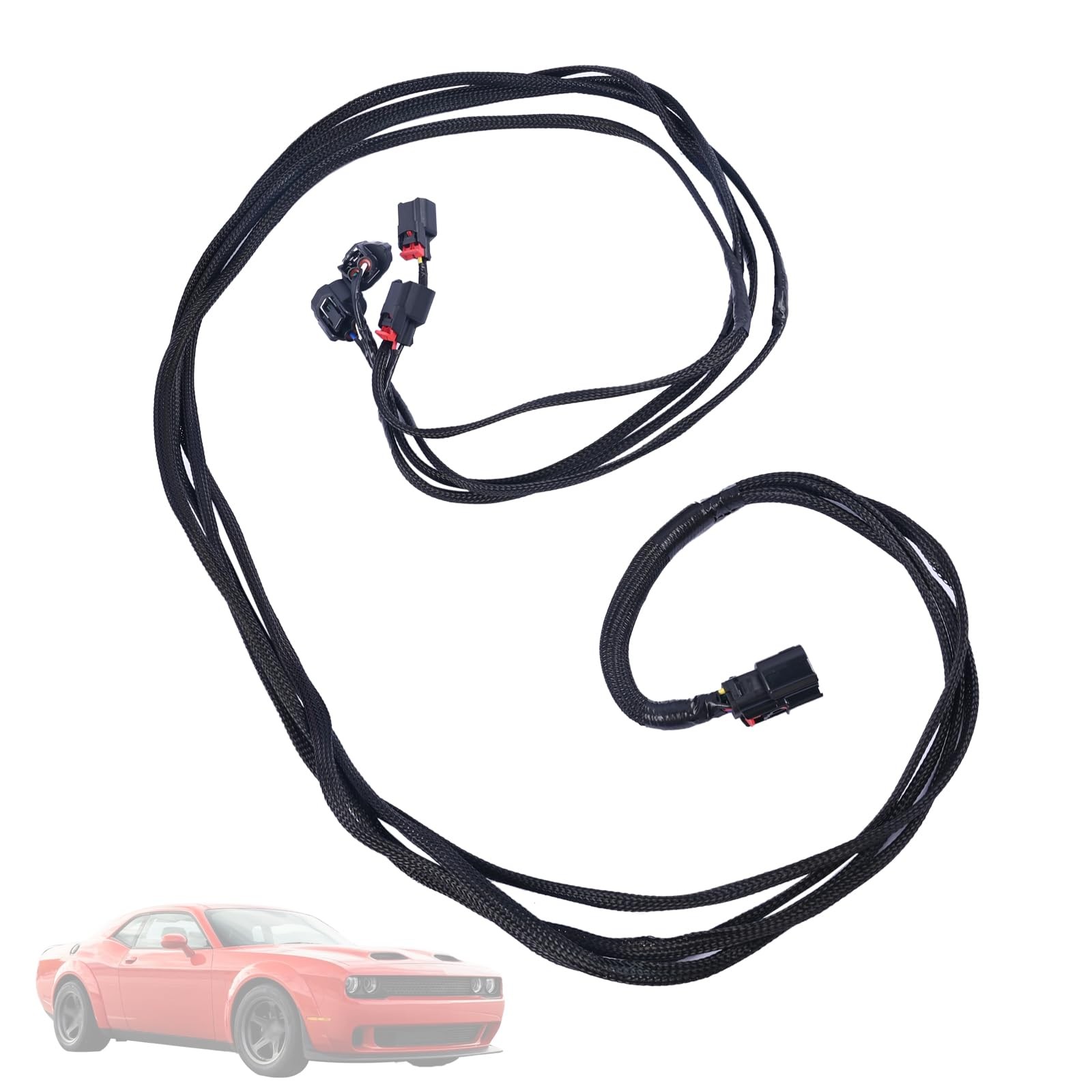 Front Headlight Fog Light Wire Harness Plug 68259674AA Compatible with Dodge …