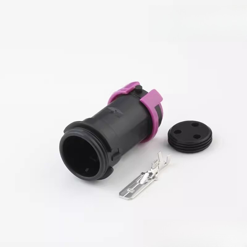 10 pairs 3pin Fog lamp plug circular connector 6.3mm DJ70310-6.3-11/21