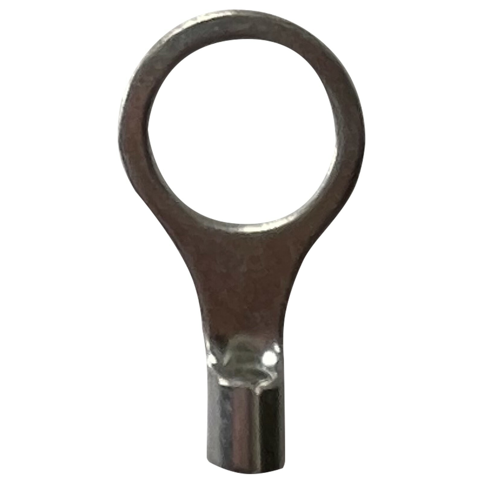 100 Pcs Non-Insulated Ring Connector 12-10 Gauge 1/2″ Stud Wire Connector – USA