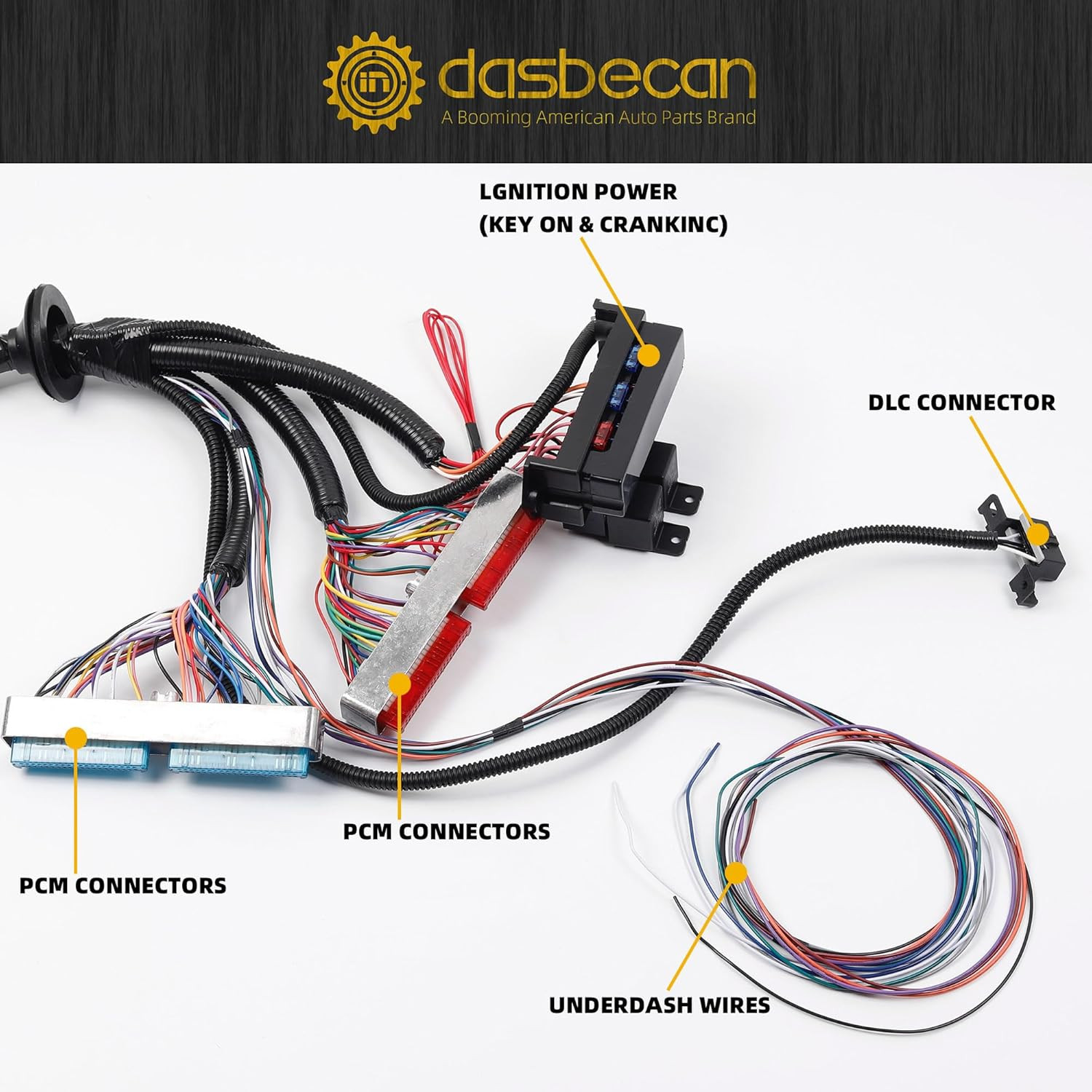 LS Standalone Wiring Harness 4L60E DBC Compatible with 1997-2006 GM LS1 Gen 3