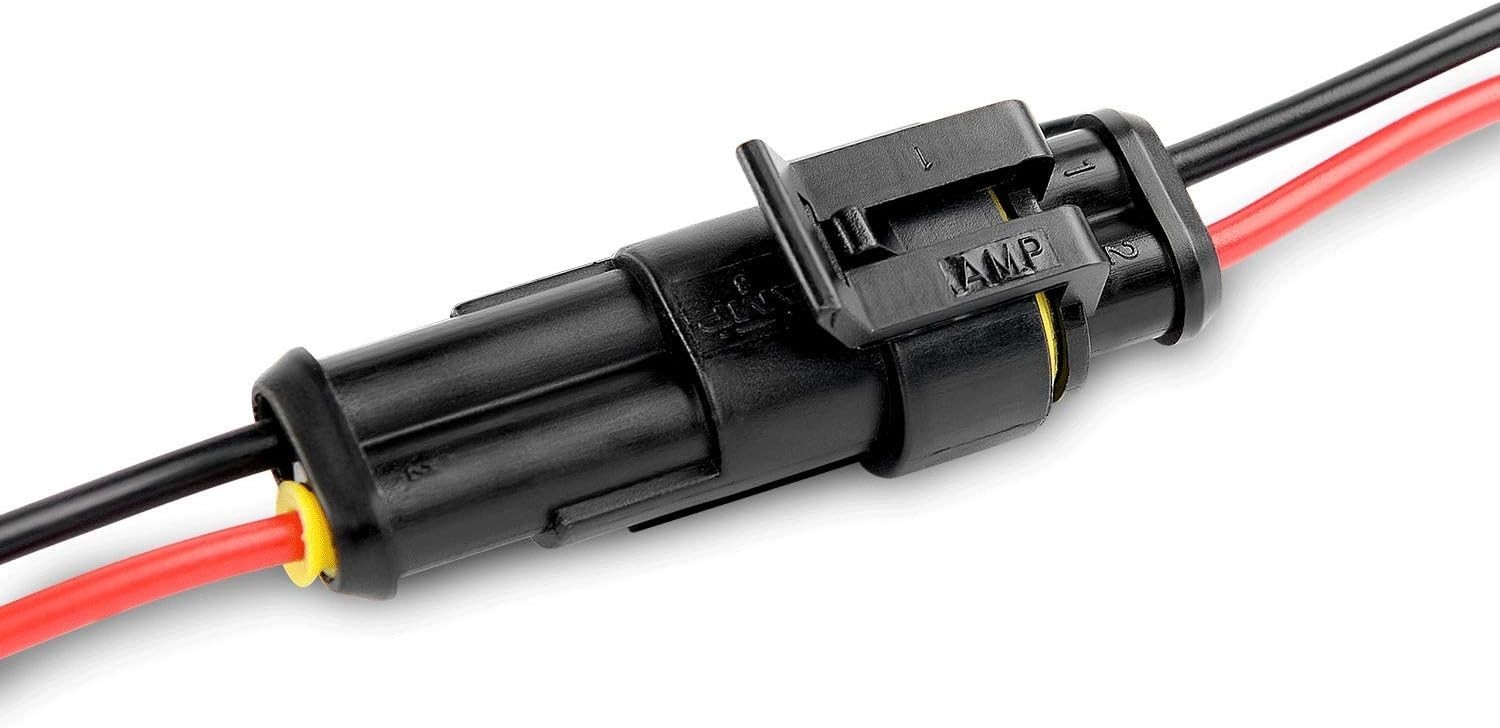 Durable 16AWG Waterproof Quick Connect Connectors – 10 Pack for All Vehicles