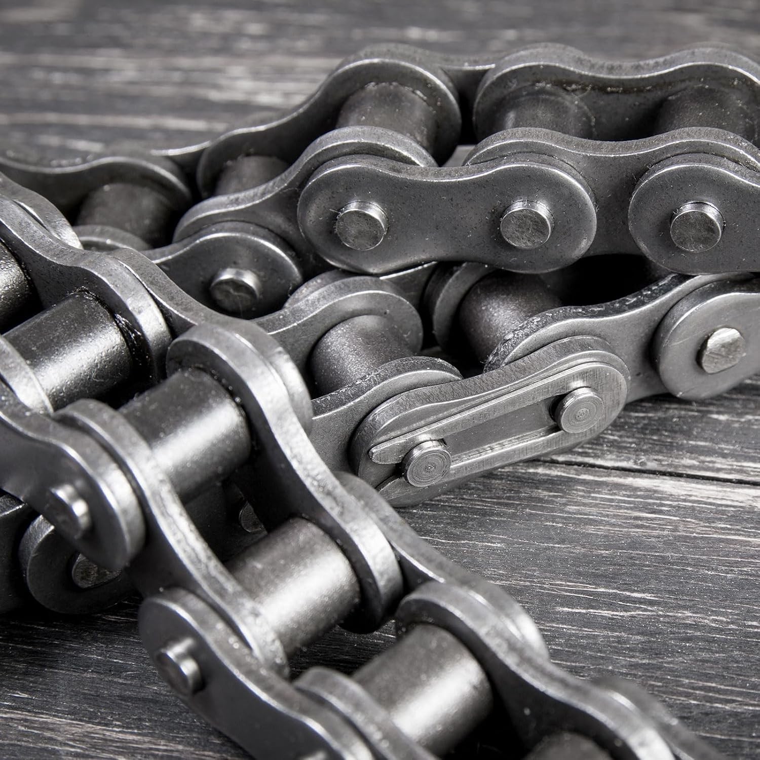 6Pcs #40 Chain Master Connector Link 1/2 Inch Pitch Carbon Steel 08A Split Links