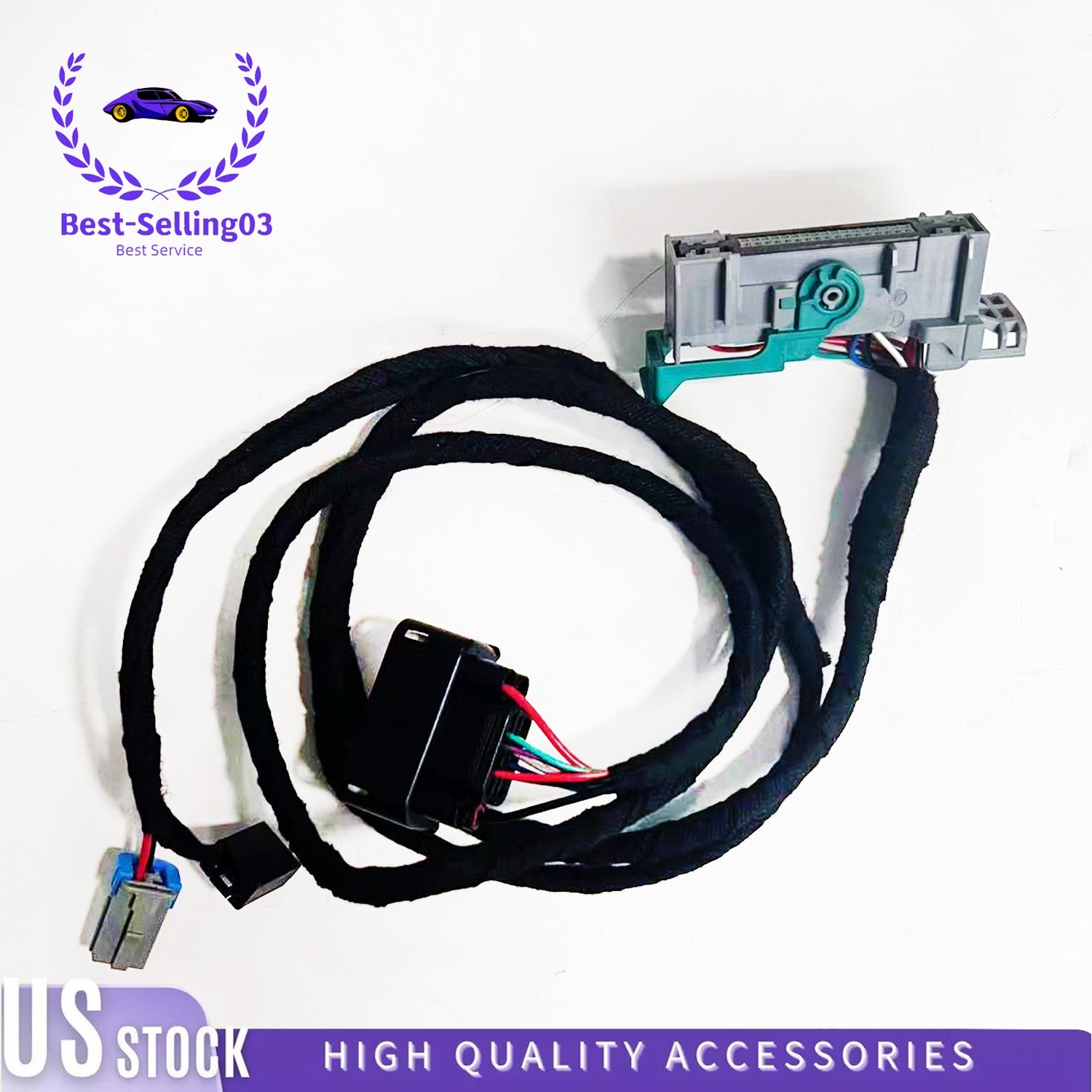 For GMC Sierra New 16-Pin Jump Seat to Full Center Console Conversion Harness