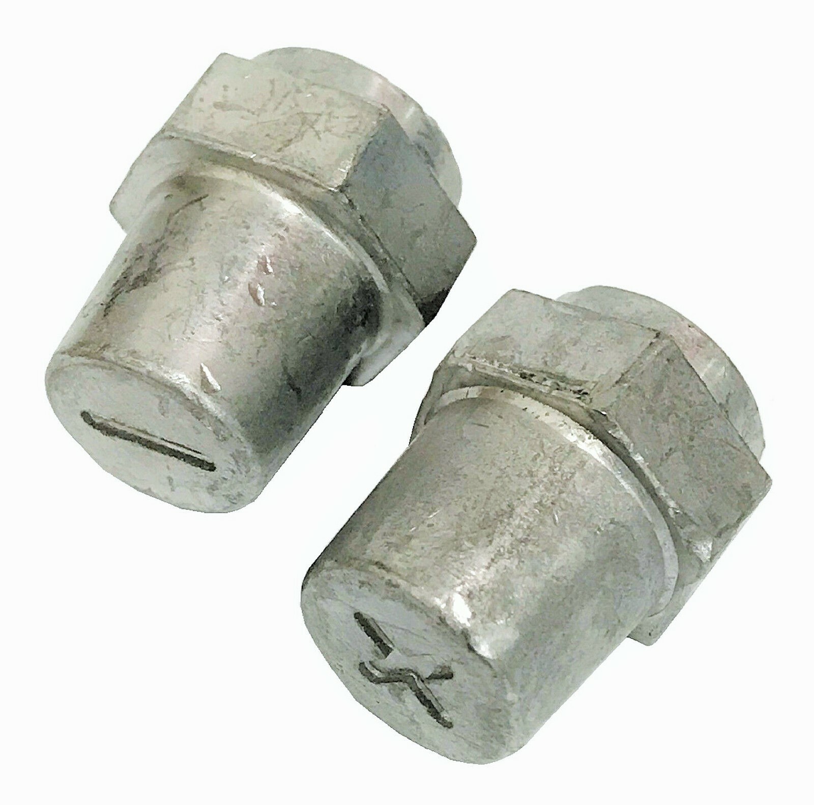 2pc Quick Cable threaded 3/8″ battery stud to top post adapter conversion