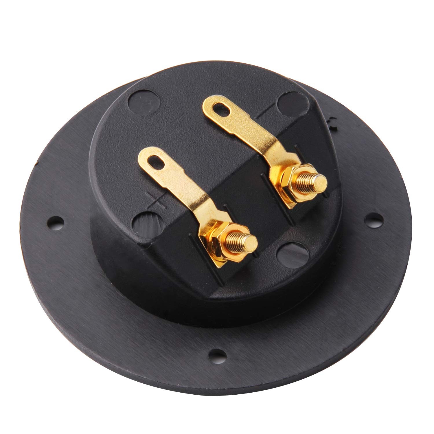 Arroyner 5Pcs 3-Inch Speaker Box Terminal Cup DIY 2-Way Black-5pcs