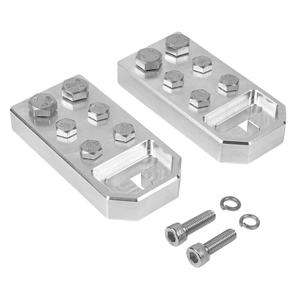 6 Spot Battery Terminal Lug Style Bolt Down Post Electrical Aluminum Grade Pair