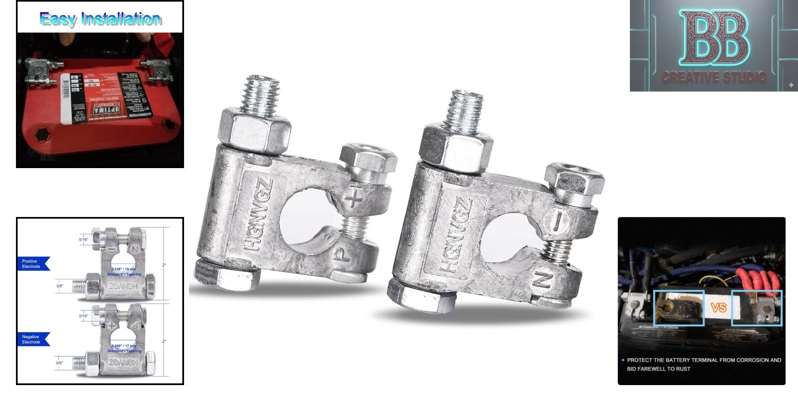 Heavy Duty Anti-Corrosion Quick Release Connectors for Marine and Automotive Use