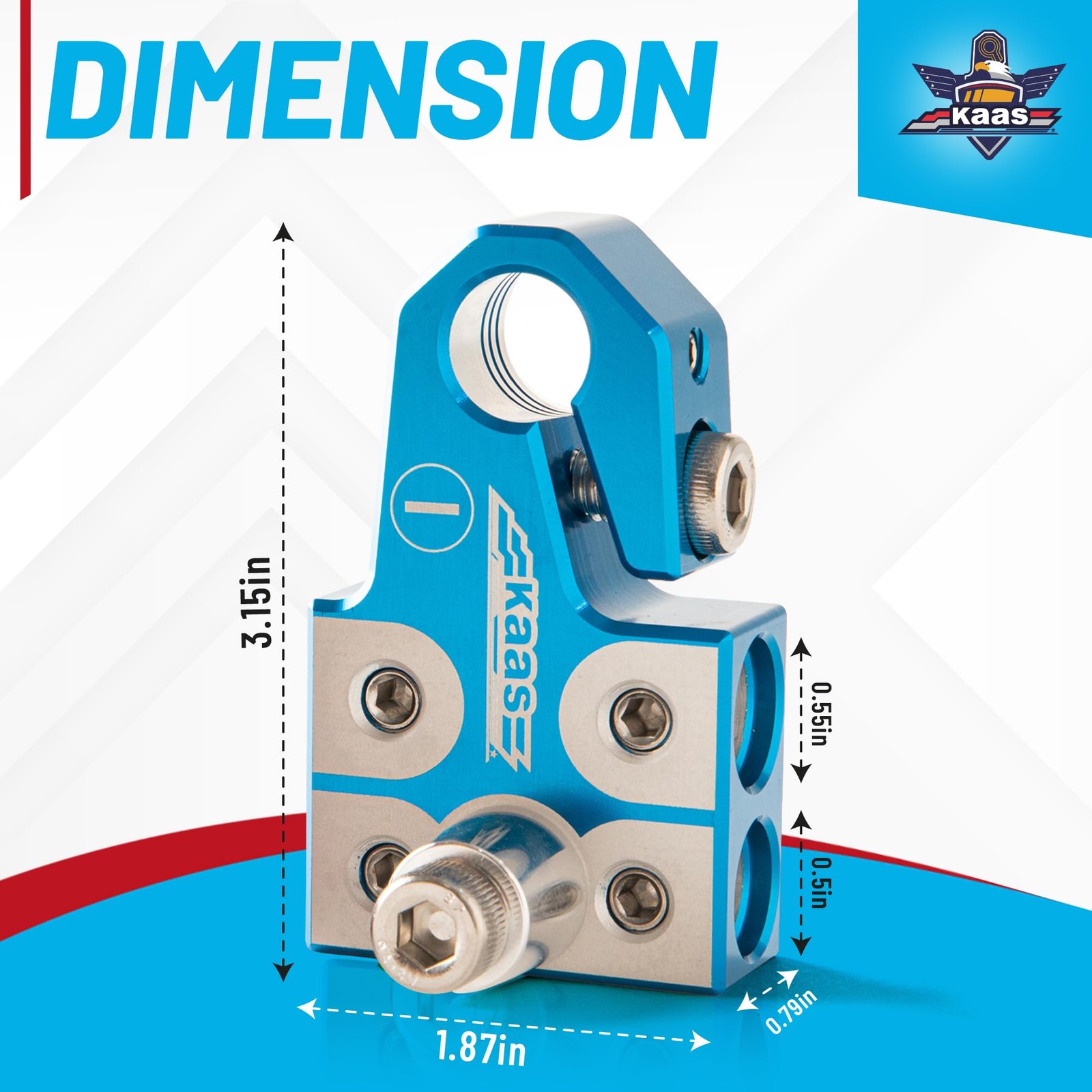 Lead Acid Battery Terminal Clamps, Positive and Negative Set, for SAE/DIN/EN …