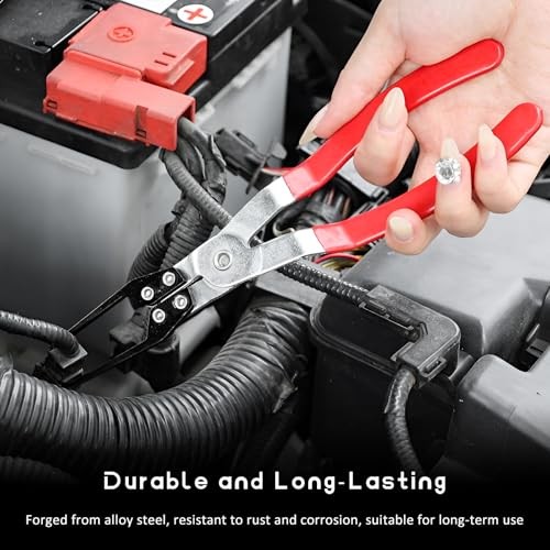 2 PCS Relay Puller Pliers, Vehicle Relay & Fuse Puller Battery Terminal Wiper