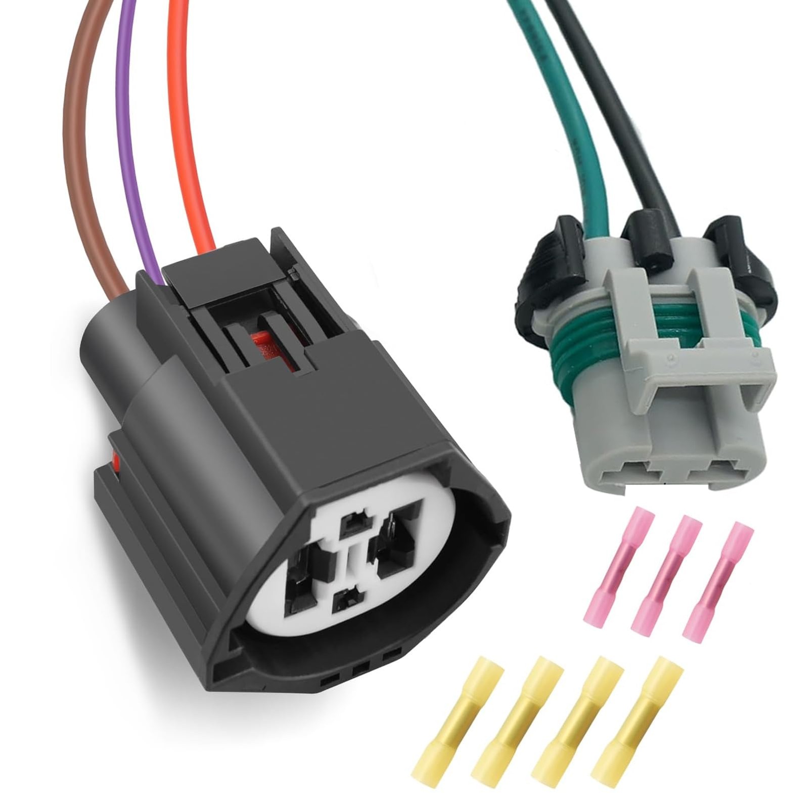 Cooling Fan Control Relay Module Connector Plug Wire Harness for Ford Crown V…