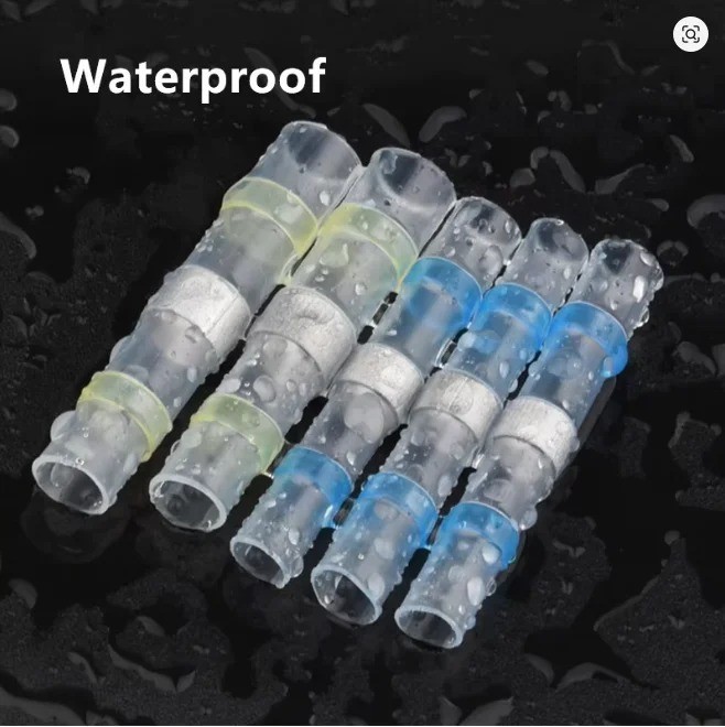 500/200PCS Waterproof Solder Stick Seal Sleeve Heat Shrink Butt Wire Connectors