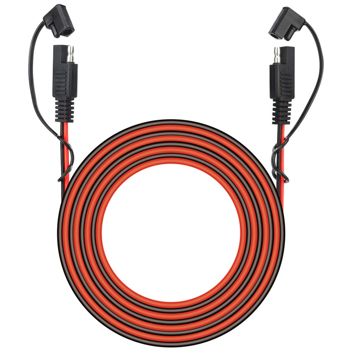 25 Foot SAE to SAE 2 Pin Quick Disconnect HarnessDC 12V Power Connector Plug…