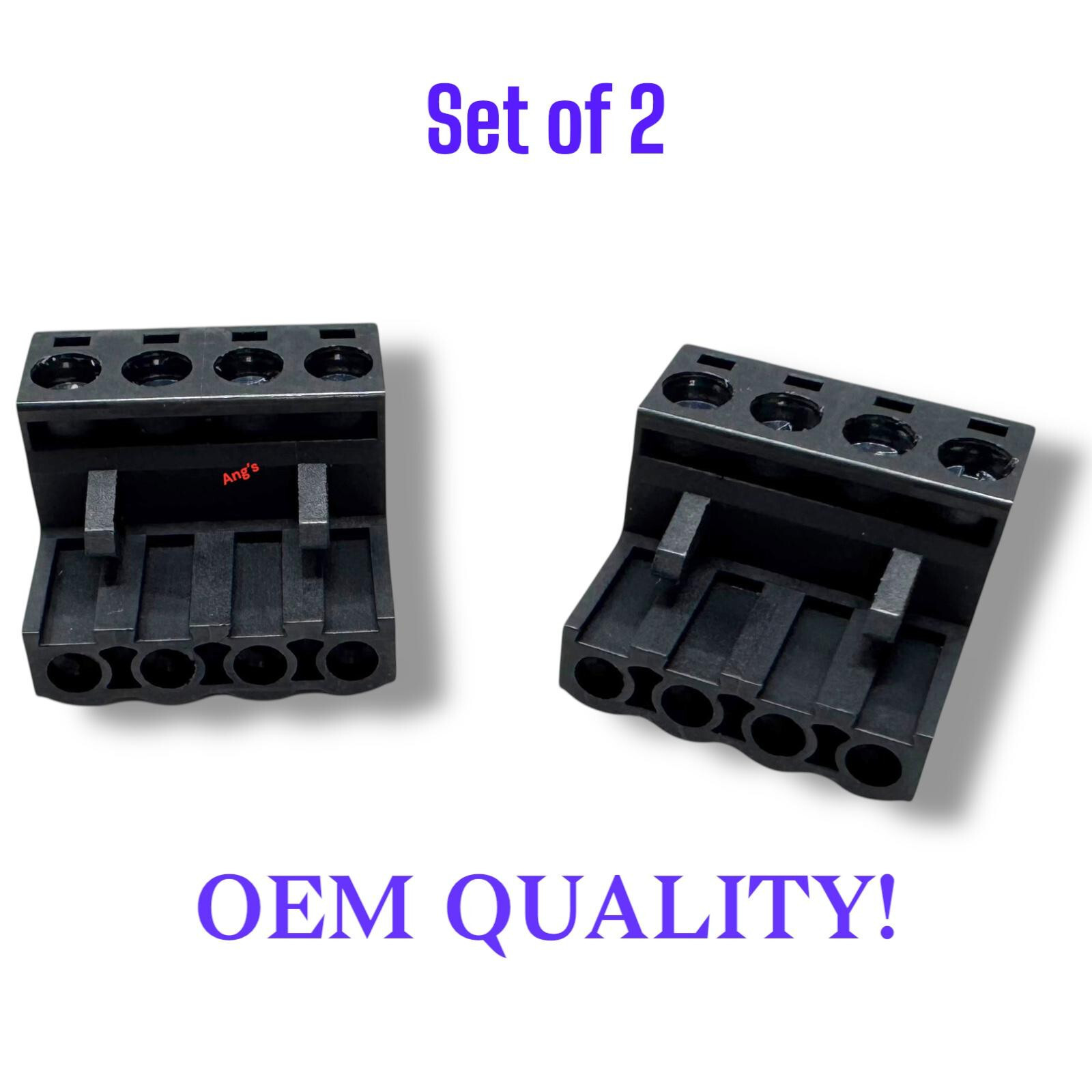 Audio Control AudioControl 4 pin plug LC8i EQL Epic160 LCQ-1 LC2i EQS OEM Black