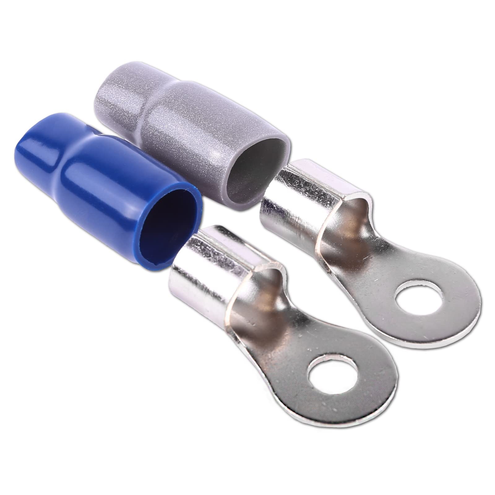 Skar Audio 1/0 Gauge (5/16″) Nickel Plated Premium (5 Pack), Blue